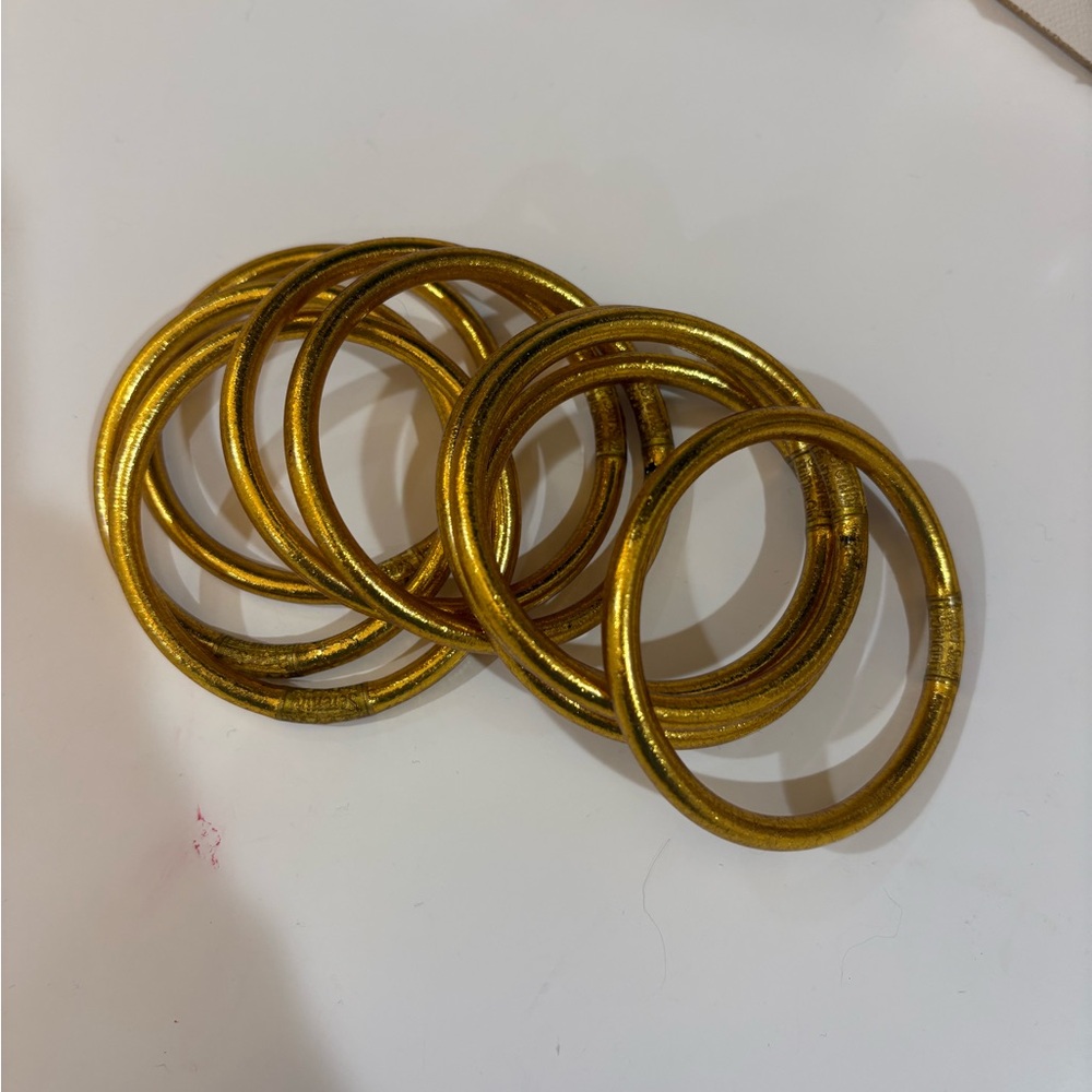 Buda Girl Gold All Weather Bangles